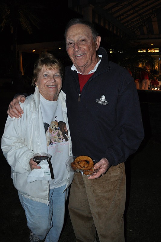 Shirley Wallaham with friend, John Kendros.