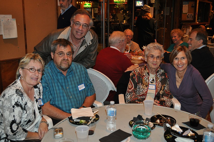 Cheryl and Bernie Ernst, Steve and Leslie Chase, and Joyce Beroth