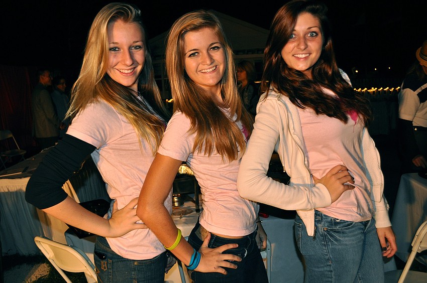 Kimberly Edelbacher, Miranda Layton and Kegan Hodge