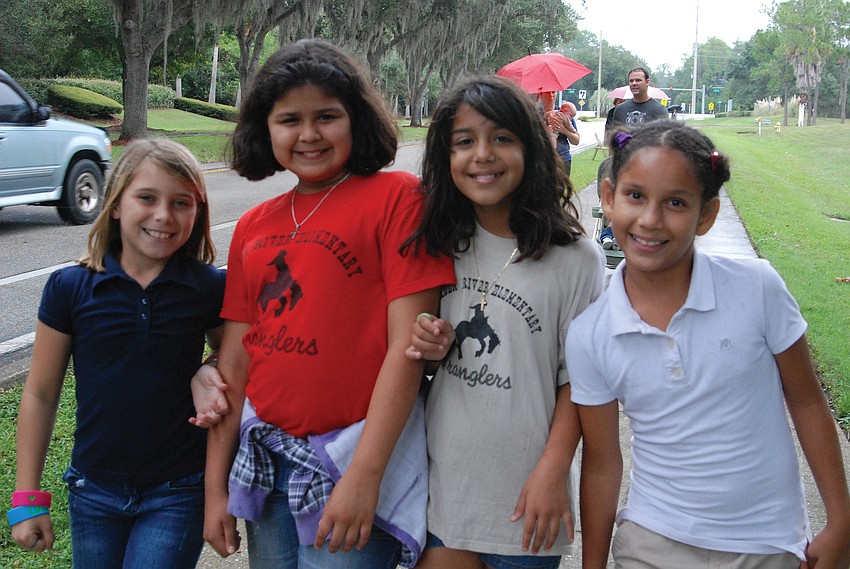 Sydney Phillips, Eviana Santana, Isabele Castro and Halleigh Johnston