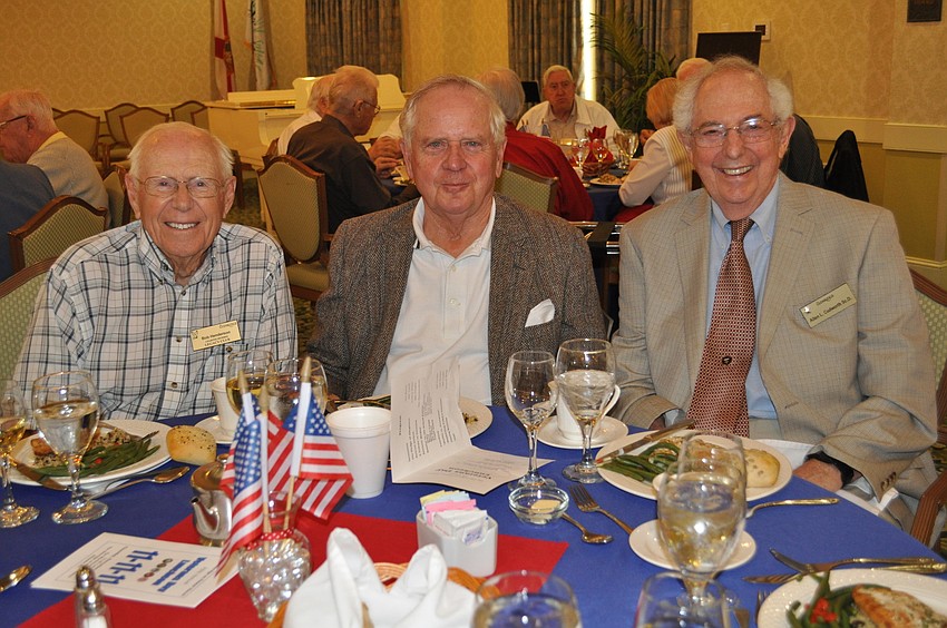 Bob Henderson, Bill Martin and Allen Cudworth