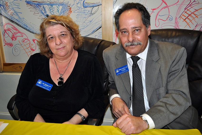 President and CEO Rose Chapman and Vice President of Programs Philip Gorelick