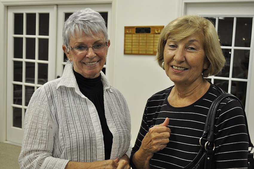 Gail Wyer and Jinny Johnson