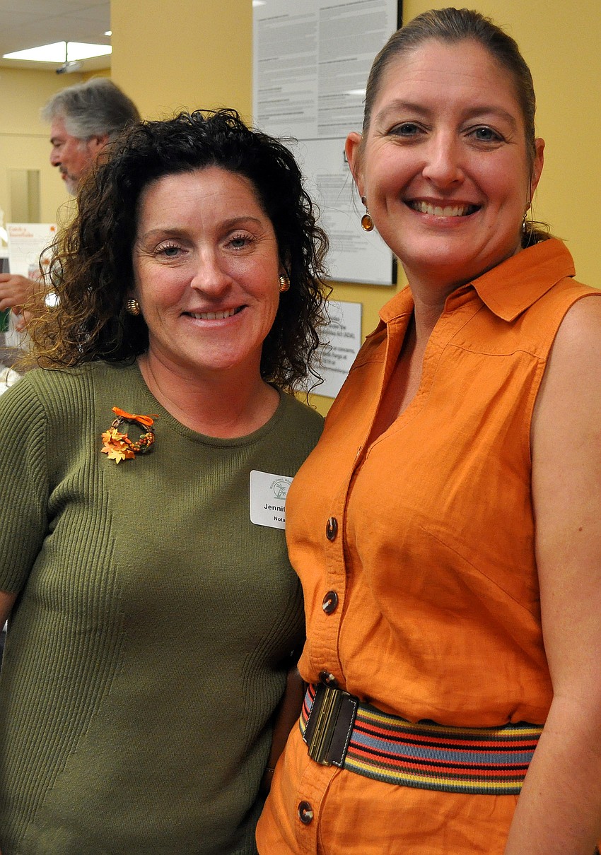 Jennifer Moore and Aimee Holmes