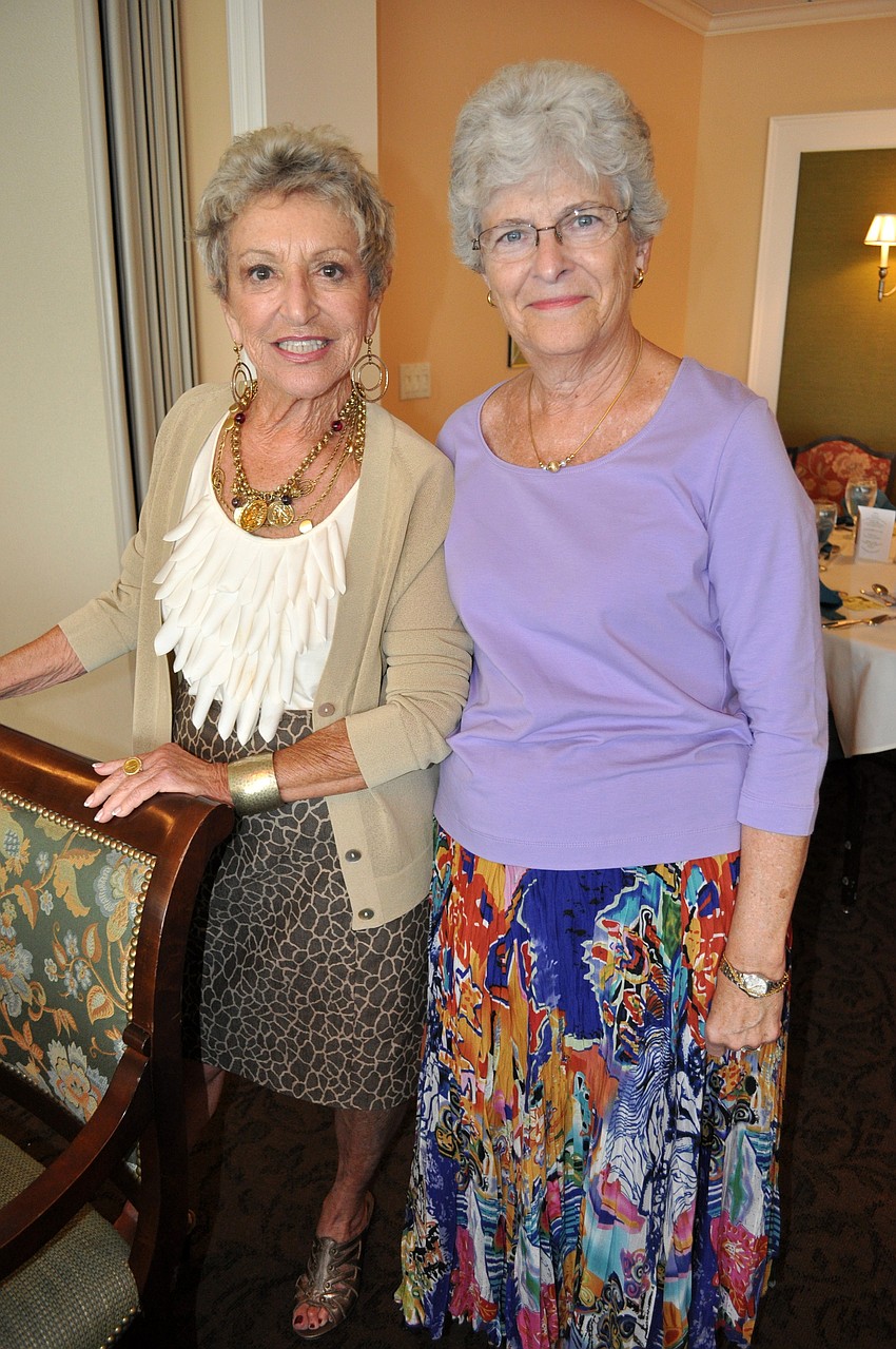 Barbara White and Merle Donatucci both helped out with this yearâ€™s fashion show.