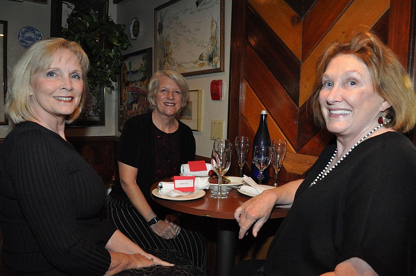 Linda Stewart, Liz Yerkes and Jackie Howell