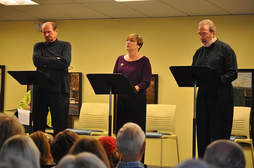 Geoffrey Todd, Lynne Armington and Joe Kerata