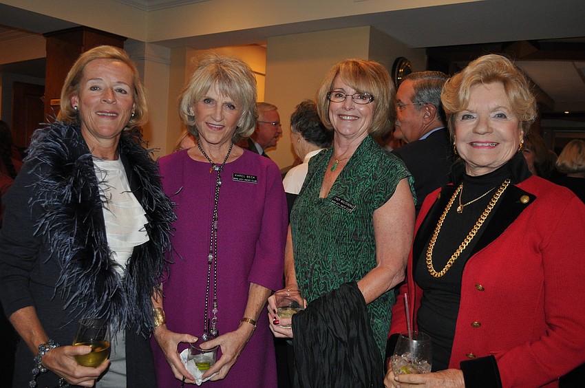 Marie Hunter, Karel Beck, Cindy Wolfendale and Joyce Steele