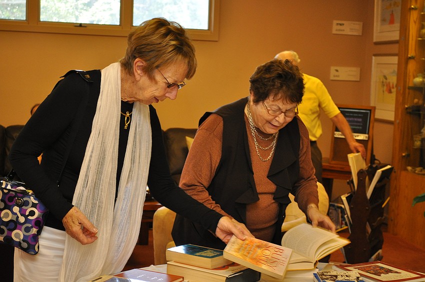 Ethel Doughty and Librarian Marjorie Sandy