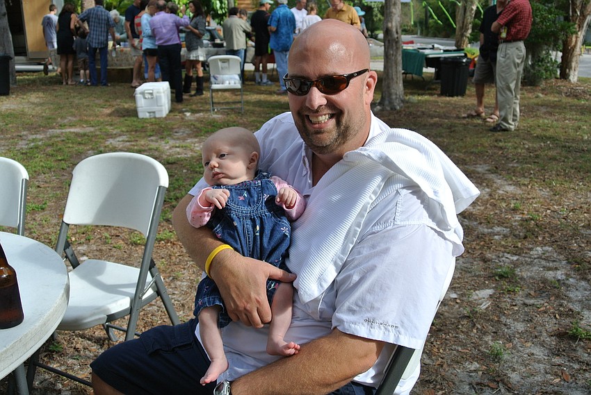 Matt DeLuca and his daughter, Annie