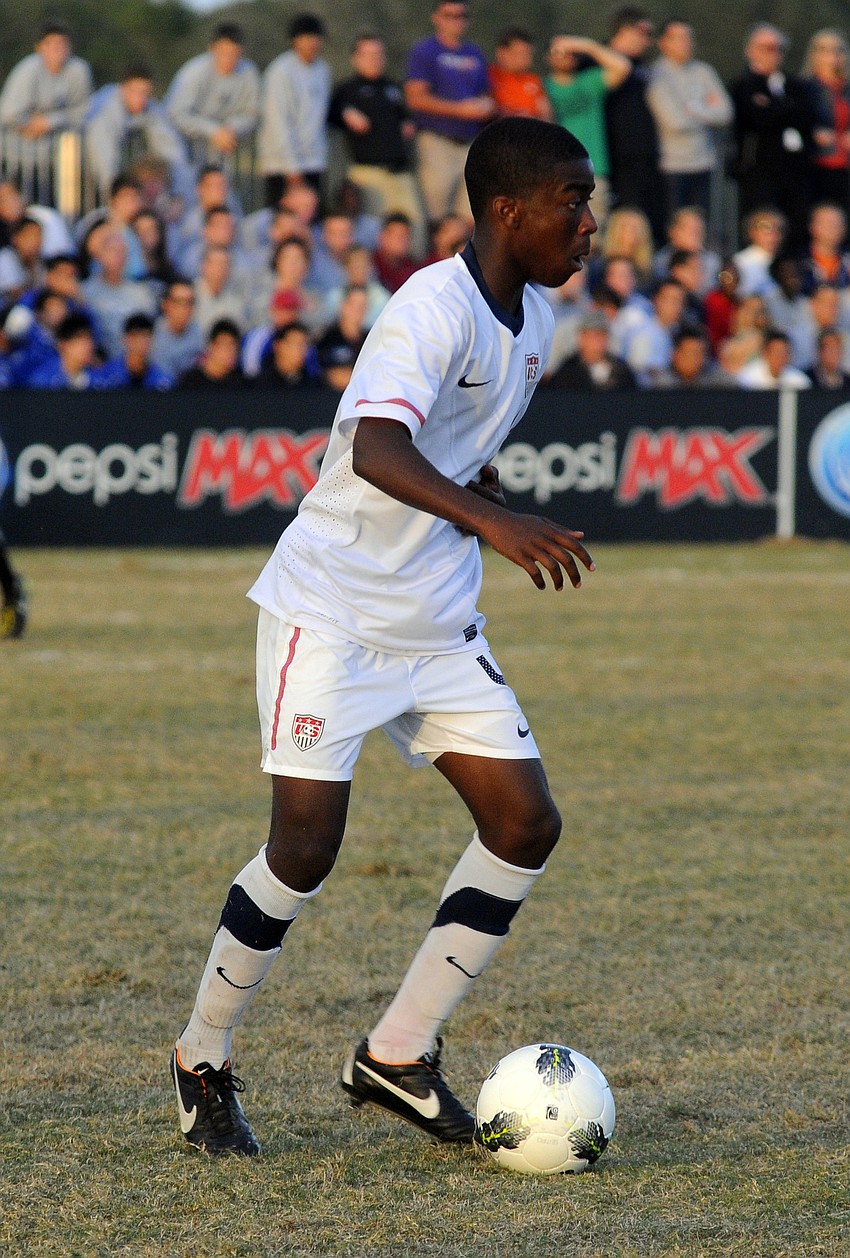 Defender Shaquell Moore was credited with an assist.