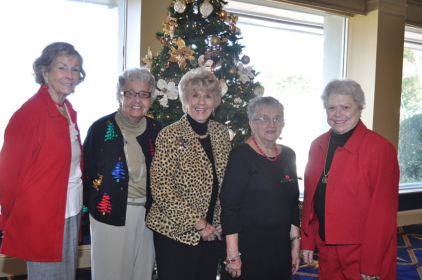 Betty Monroe, Char Arnold, Jean Boutet, Vicky Urban and Ann Williams