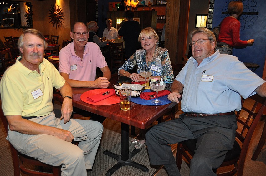 Terry Haynes and Kevin Bales with Nancy and Don Vercauteren