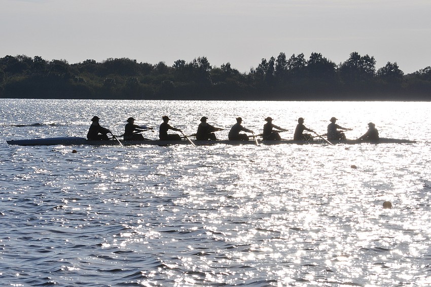 The women's rowing team for the University of Notre Dame practiced at Nathan Benderson Park Jan. 8-14. Published Jan. 20, 2011.