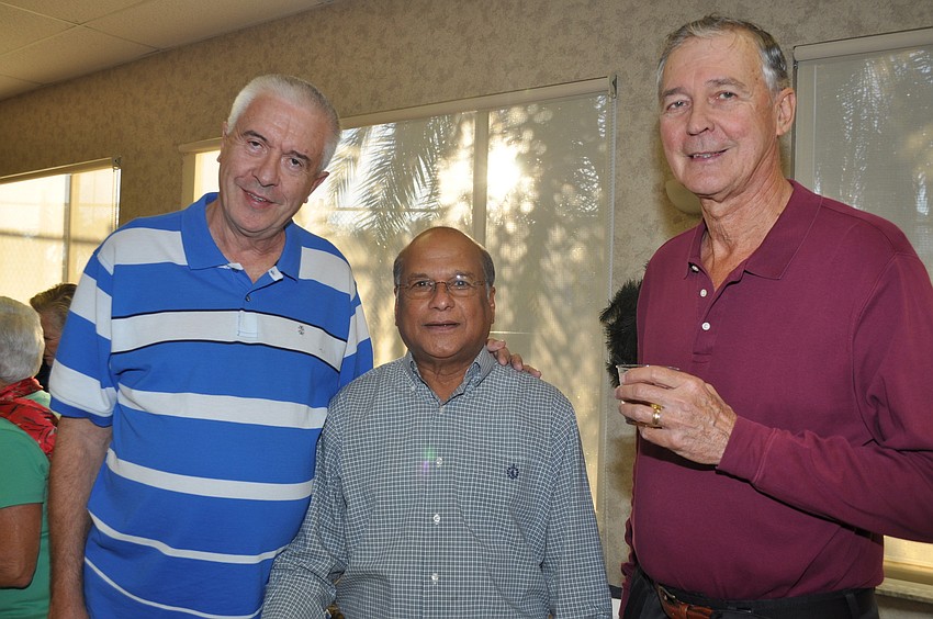 John Binney, Kamal Sarbadhikari and Gerry Gornowicz