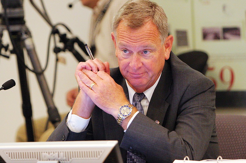 Interim County Administrator Terry Lewis stepped into the position after former County Administrator Jim Ley resigned.