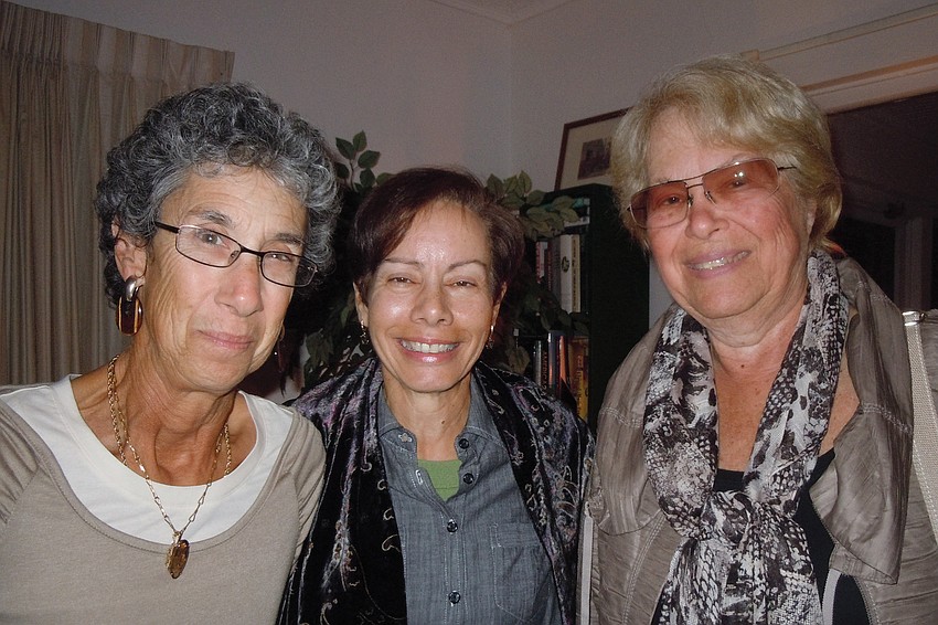 Maxine Spitzer, Fannie Younger and Commissioner Pat Zunz