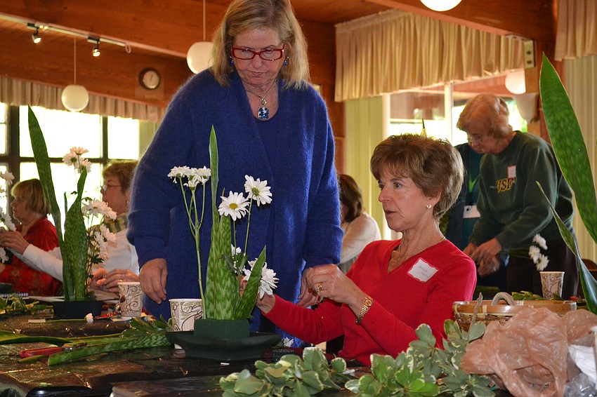 Janice Hamlin and Barbara Stafford