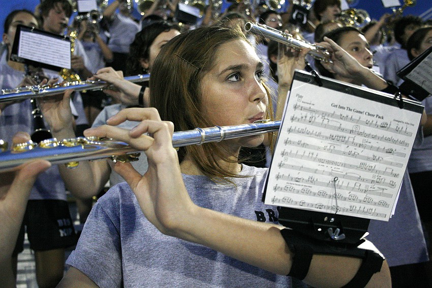 Michelle Vanderford had a blast at the Braden River/Lakewood Ranch game.