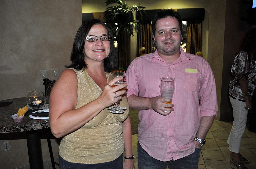 Debbi Terek and Doug Welty met for the first time at the event.