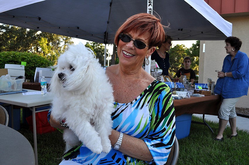 Sharon DePeters with Romeo, 9.
