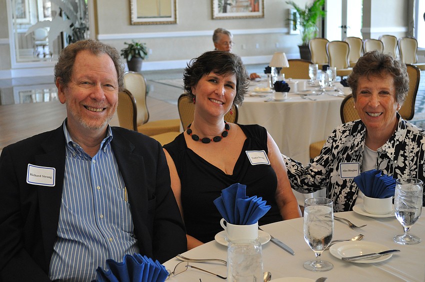 Richard and Toska Strong and Alice Blueglass