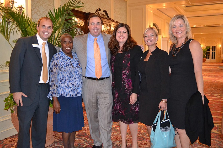 Tim Gruters, Carolyn Mason, Joe Gruters, Christine Robinson, Sandra Rios and Kristi Bonsack