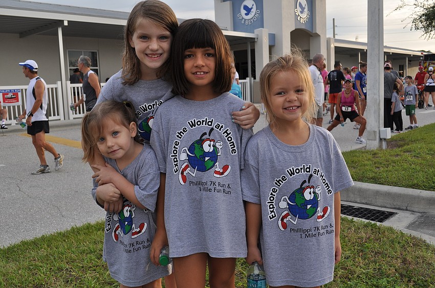 Catherine and Jacqueline Bricker with Aurora and Cadence Benjamin