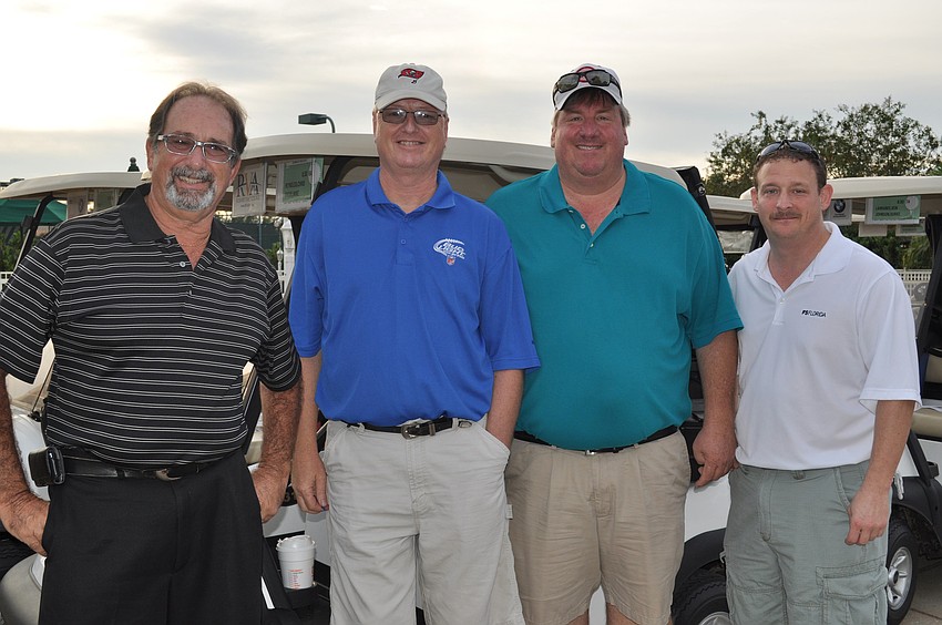 Artie Blair, Mike Johnson, Mike Rhode and Chris Reynolds