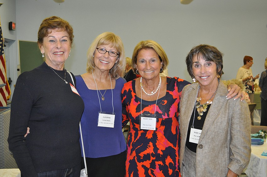 Joyce Dombrowski, Lavonne Shedivy, Mary Ann Oâ€™Neil and Mary Ann Fair