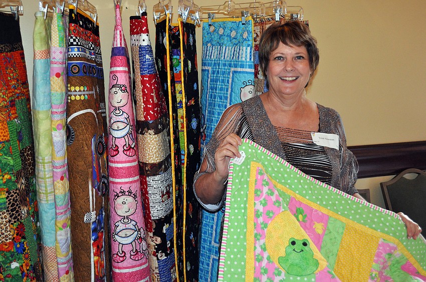 Rumplequiltskin owner Trish Newman has been making quilts since 2004.