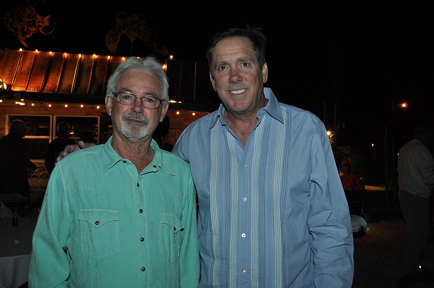 Mayor Jim Brown and Owner of Mar Vista Ed Chiles