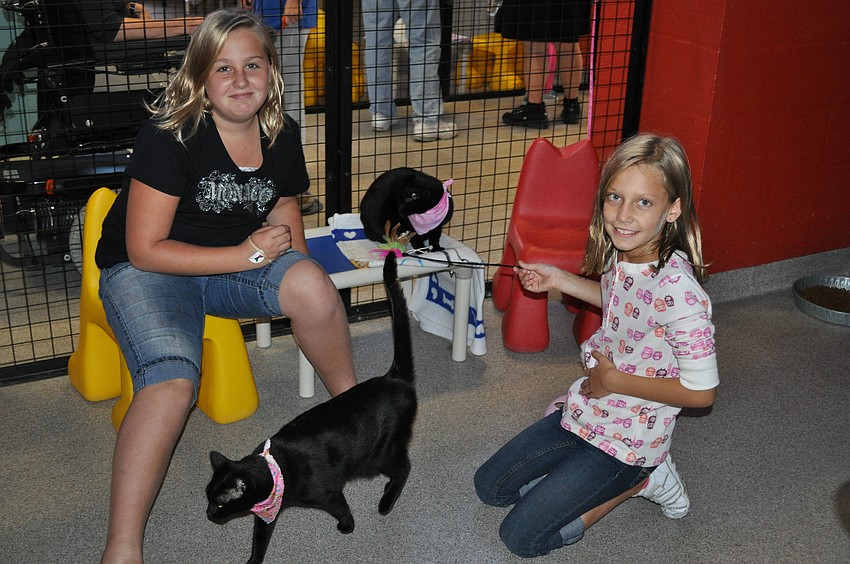 Jewelee Bober and Angelina Slulco with Ussurla and Shimmy