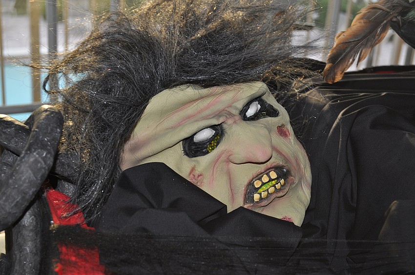 Southbay Yacht and Racquet Club gets in the Halloween spirit at its potluck.