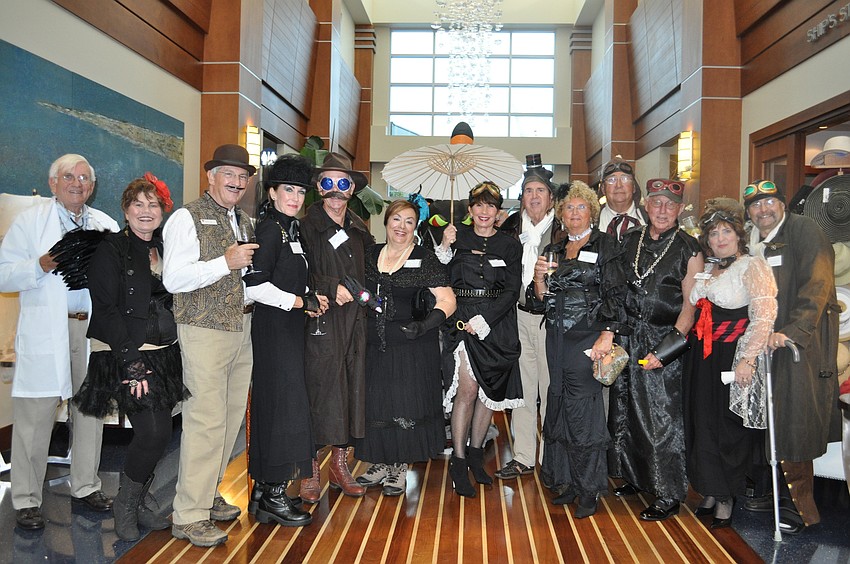 Bob Donnellan, Jane Hutchins, Alex and Marlene Lancaster, Pete and Maddie Kujawski, Jane and Marty Faust, Rae Hutchins, Sheila and Tony Marzucco and Wayne and Julie Seel.