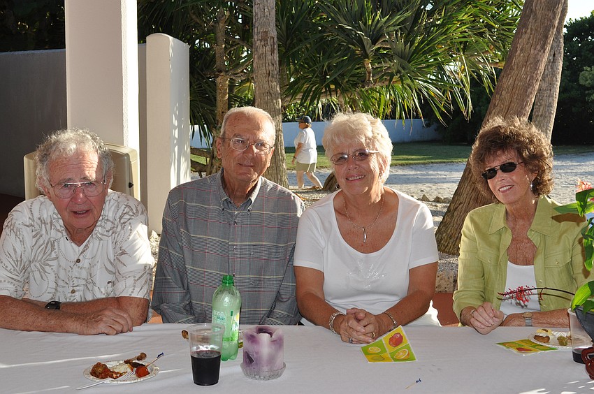 Brad Godfrey, Bob Steskal, Hazel Steskal and Donna Godfrey