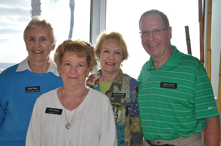 Jackie Dixon, Tirsh Thaler and Karolyn and Kent Capps