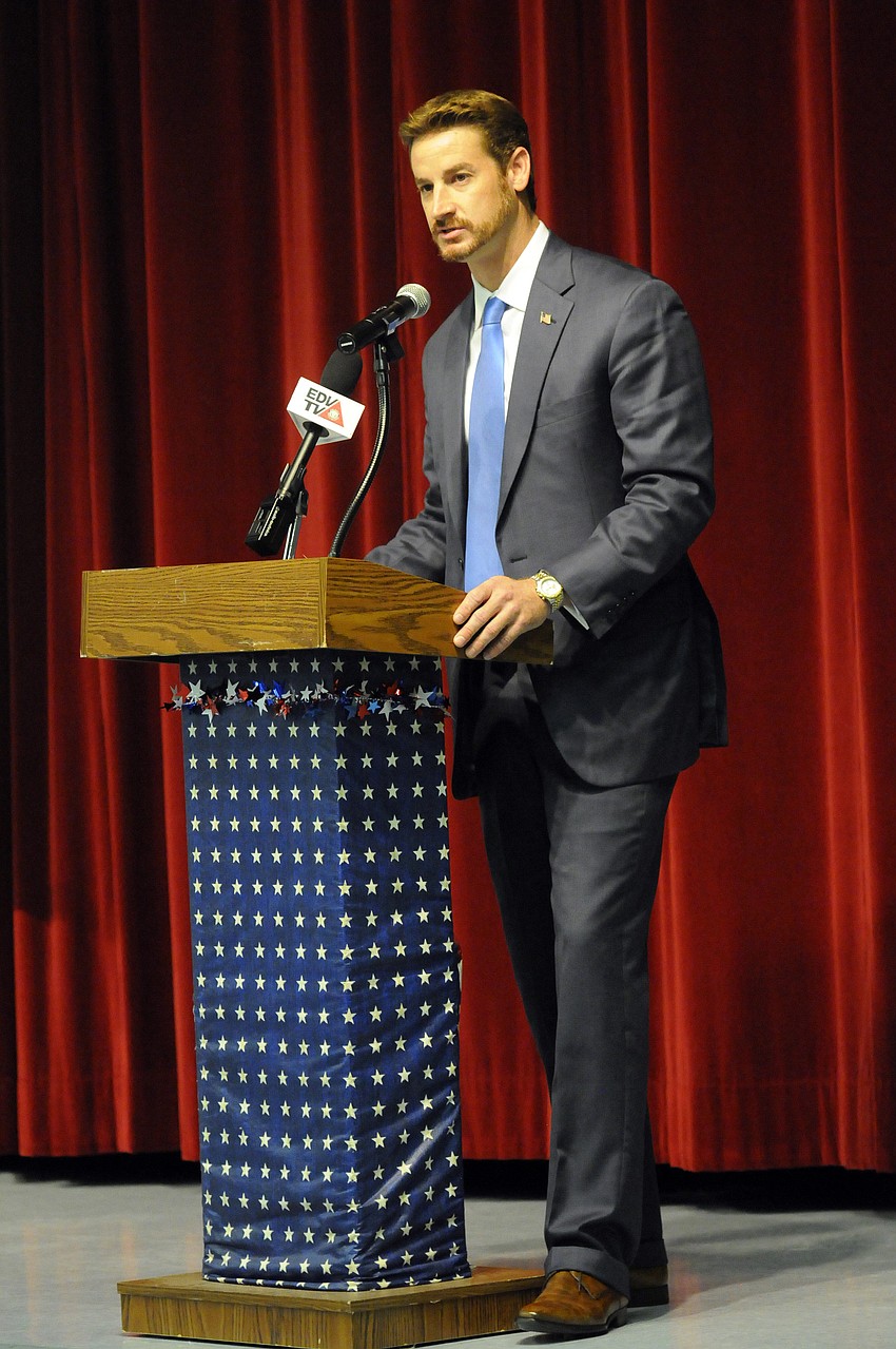 District 67 state Rep. Greg Steube served as this yearâ€™s guest speaker.