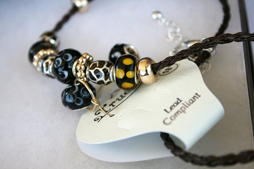 The Rustic Rose displayed a variety of jewelry.