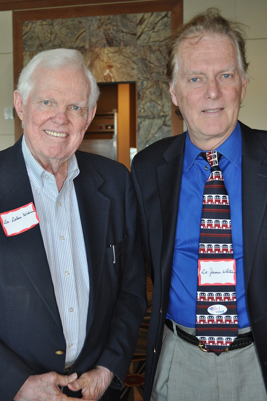 Dr. Delore Williams and Dr. Jim Whitman