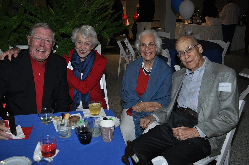 Tom Towler (Served in the Infantry Army during the Korean War), Jeanne Nunn, Lois and Charles Edwards