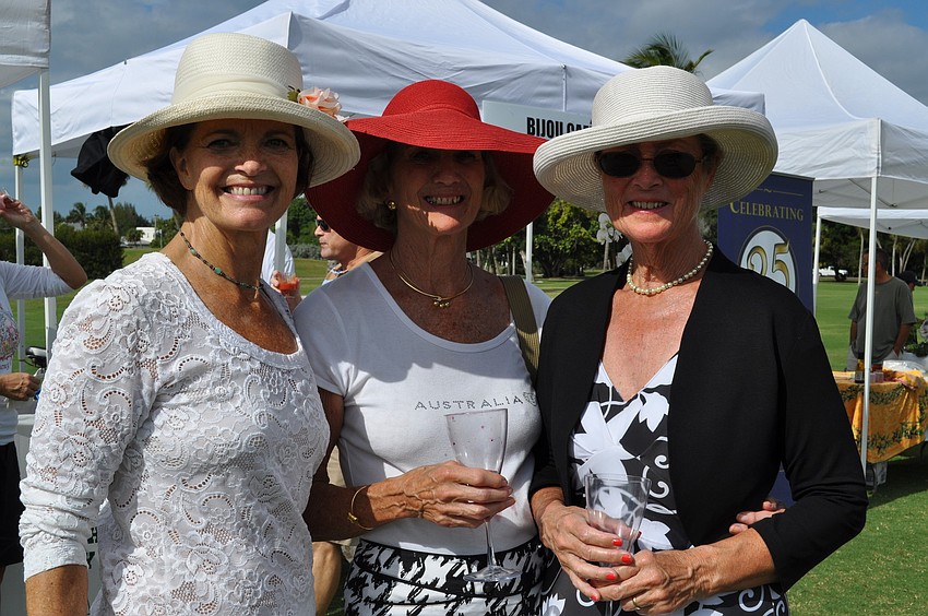 Lynn Kitchen, Elizabeth Dohan and Carol Flowers