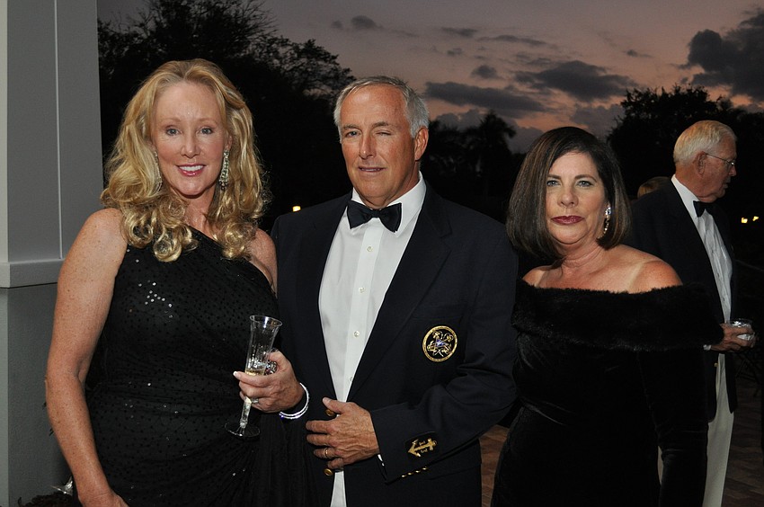 Katie and Tom Cornell with Rebecca Sachs