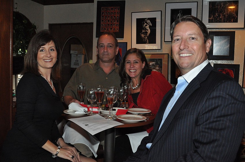 Julie Galvano, Brad Olson, Sacha Ross and Bill Galvano