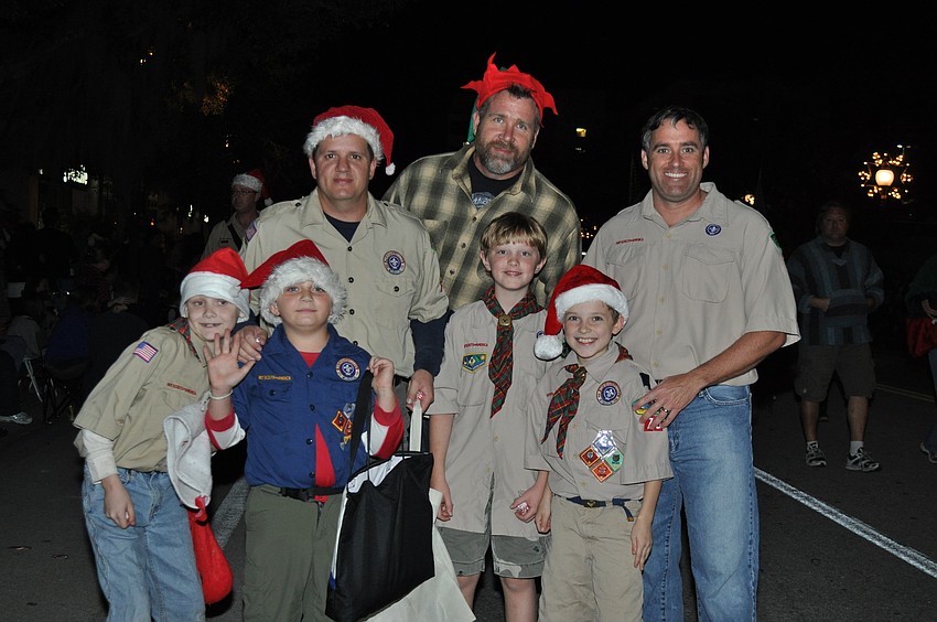 The boys of Cub Scout Pack 70