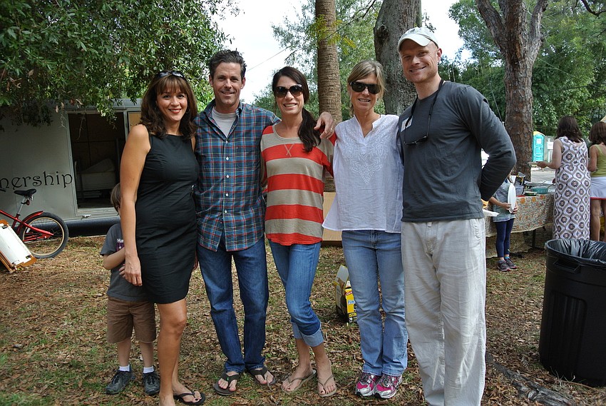 Rose Brasgalla, Fred and Allison Cochran, Margaret Barnes and Sean Byrne