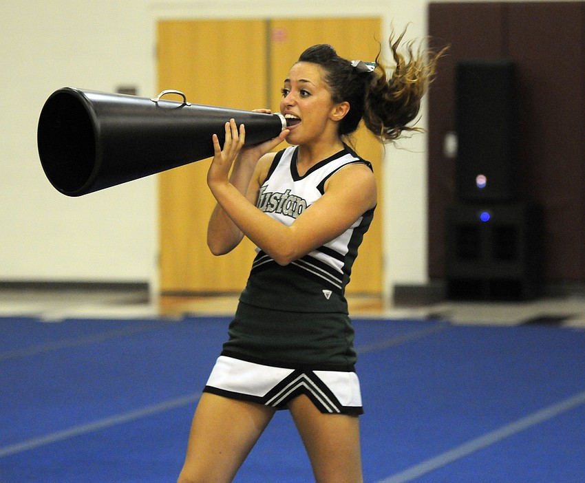 Sophomore Marina Masterson couldnâ€™t wait to take the floor for Lakewood.