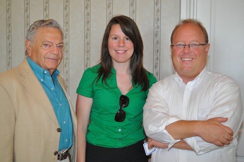 Marvin Morse, Julia Gill and Keith Fitzgerald