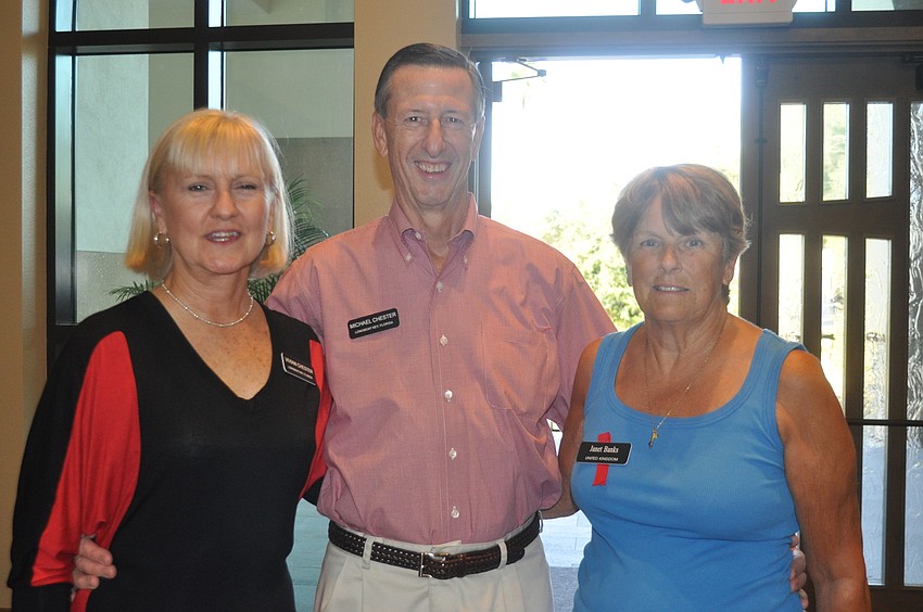 Vivian and Michael Chester and Janet Banks