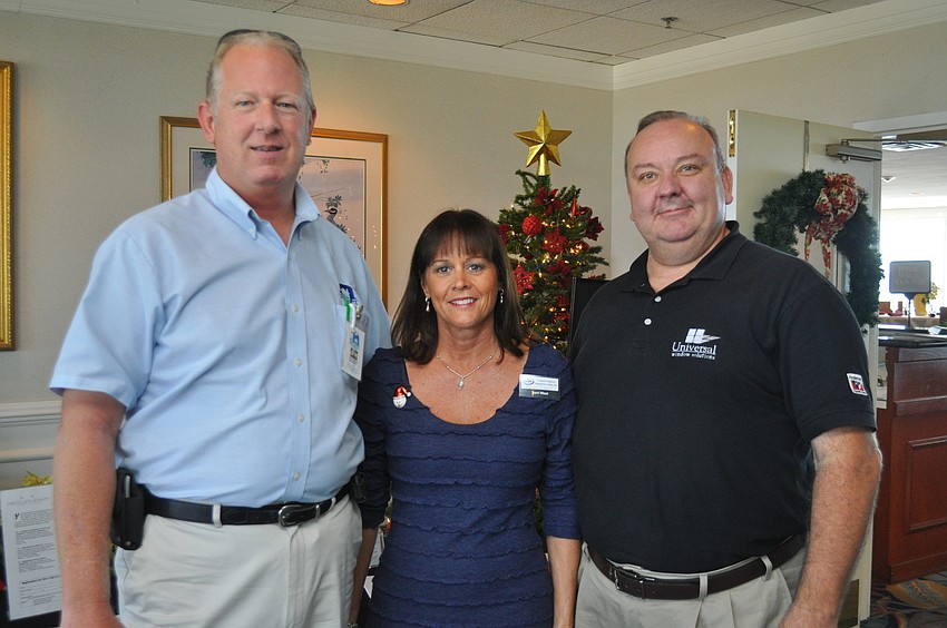 Scott Bishop, Terri West and Eugne Gundlach